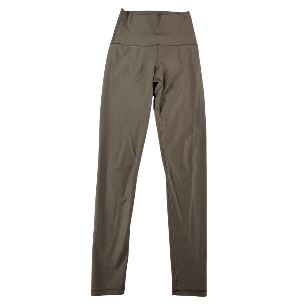 Offline by Aerie Leggings Womens Small Petite Brown High Rise 7/8 Pop Stitch